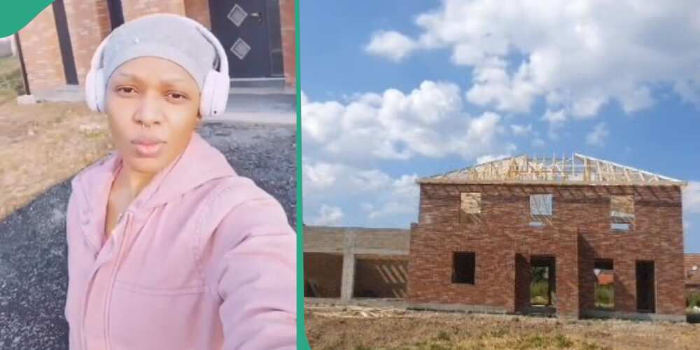 Mixed reactions as Nigerian lady celebrates building second house in France
