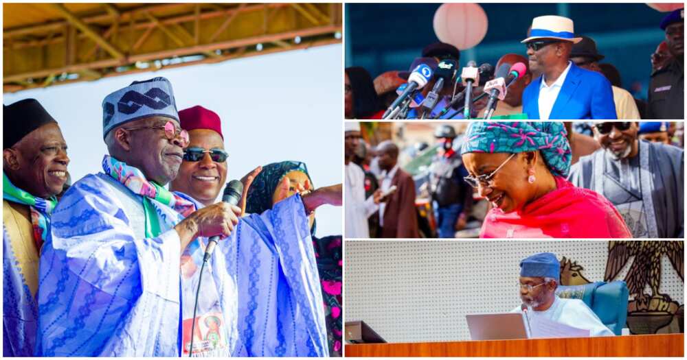 President-elect Bola Tinubu/Cabinet Members/Ganduje/Wike