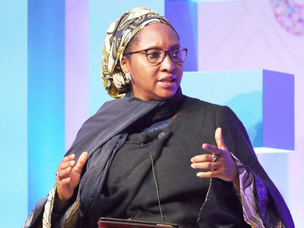 Minister of Finance, Budget and National Planning, Zainab Ahmed