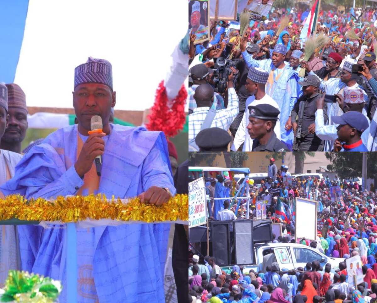 2023 Elections: Borno's Incumbent APC Governor Holds Triple Mega Rally ...