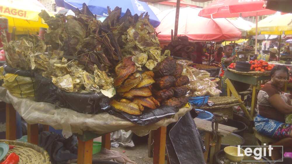 Dry fish, stock fish and roasted fish are very expensive in markets across the state. Photo credit: Esther Odili