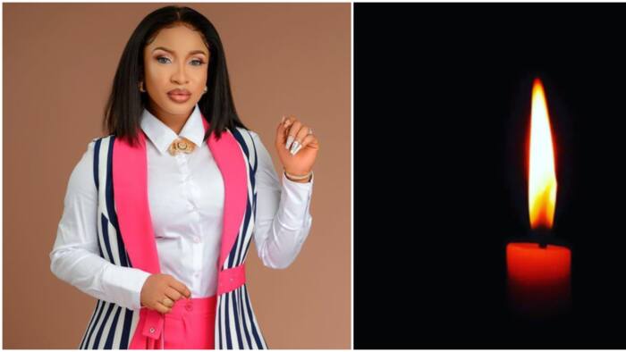 God puts me through the worst forgetting I'm only human, Tonto Dikeh heartbroken as she mourns late stepmother
