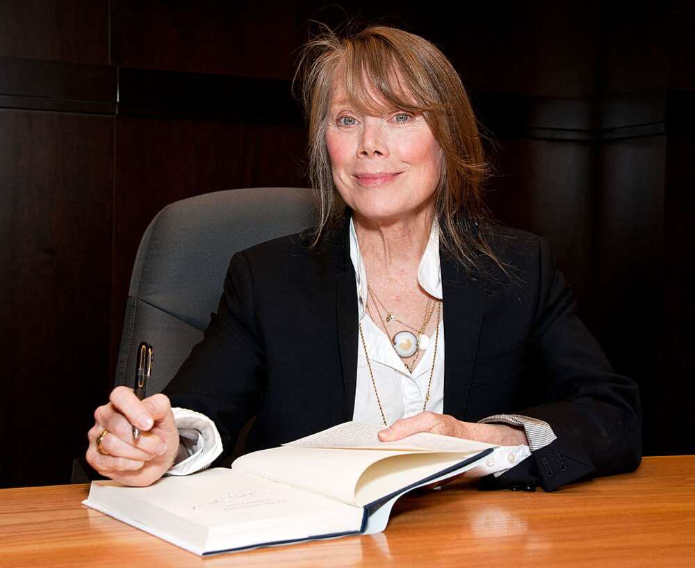 Actress Sissy Spacek at Barnes & Noble bookstore at The Grove in Los Angeles, California