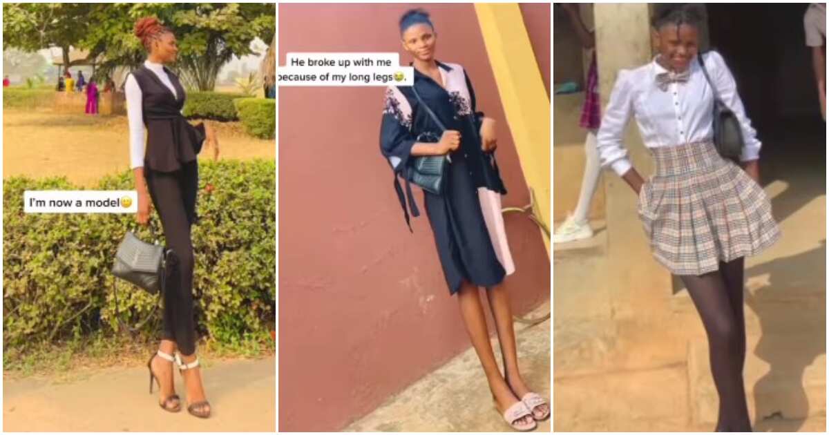 Tall Lady Goes Viral for Her Long Legs, Says Boyfriend Broke up