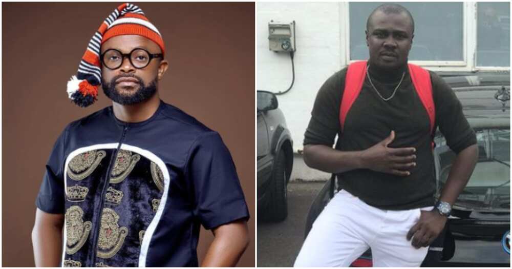 Nollywood's Okon Lagos and Frank Ufomadu