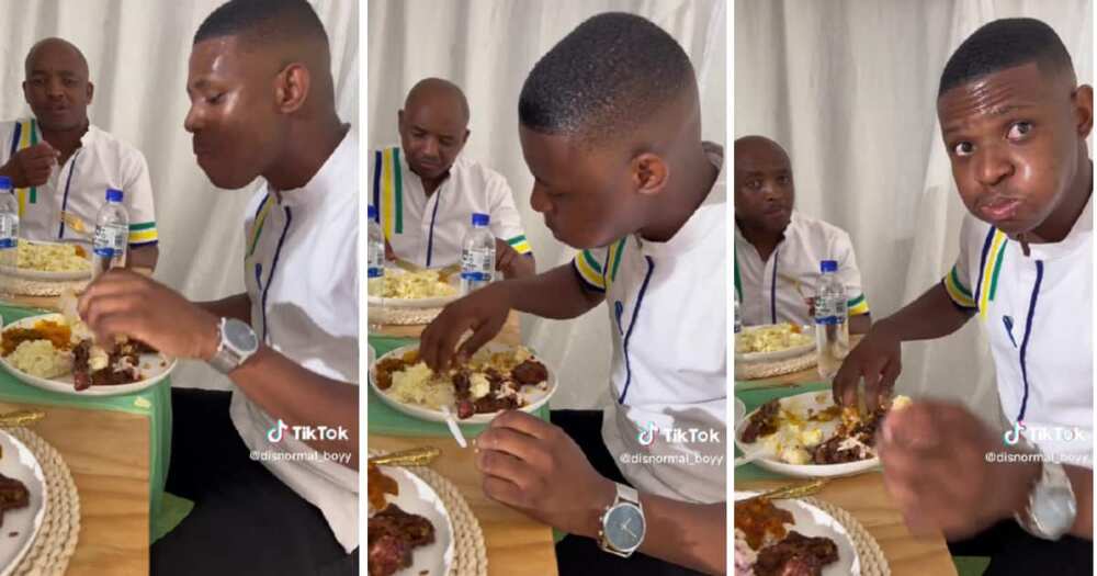 A man's ravenous appetite had South Africans amazed.