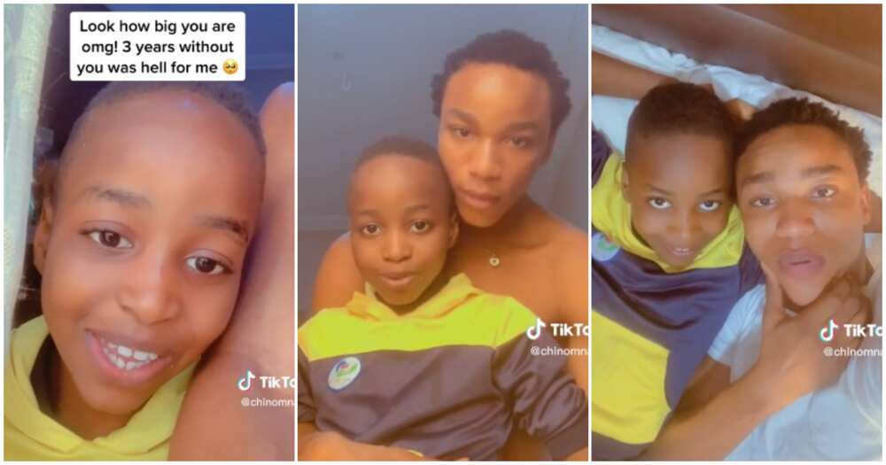 Nigerian single dad, son he ahd at 17, mum took him from me