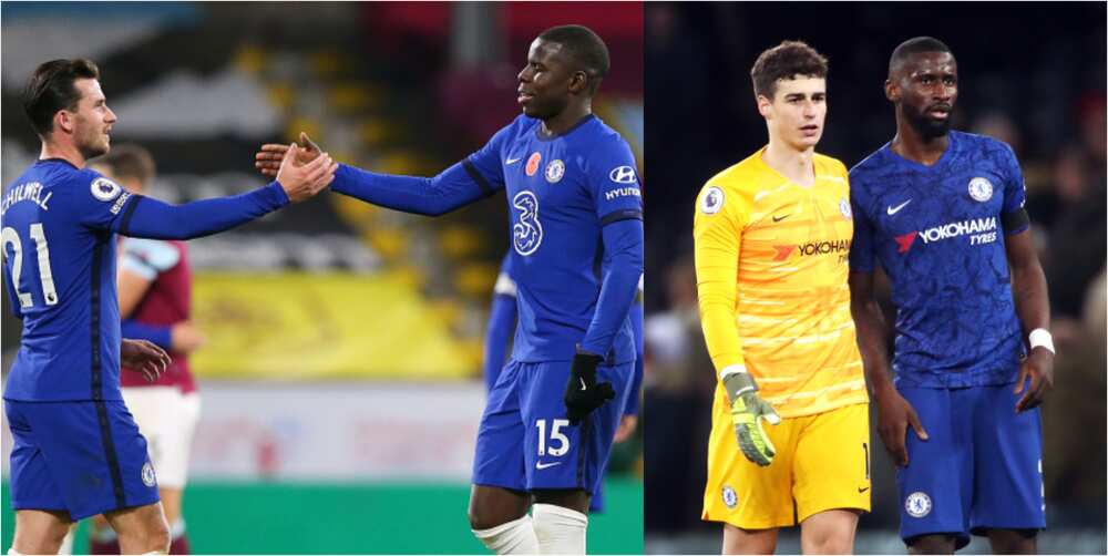 Chelsea star makes fun at Rudiger and Kepa's training ground spat as he punches another teammate