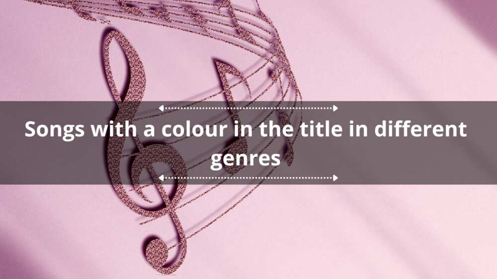 Pink music notes
