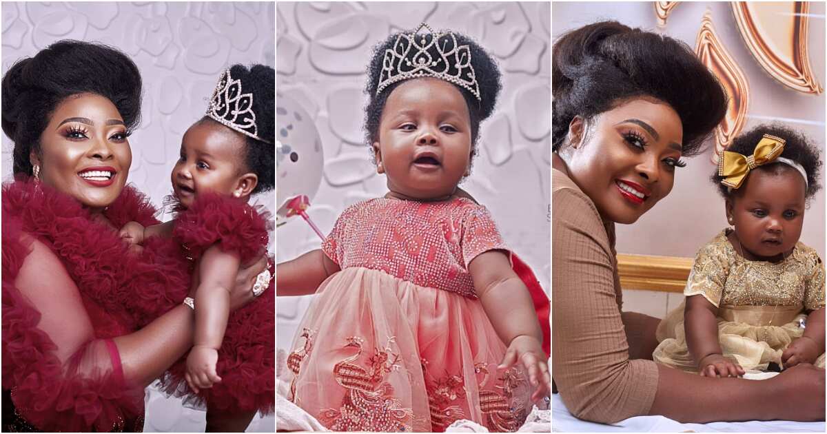 Actress Ronke Odusanya celebrates daughter at 6 months with beautiful ...