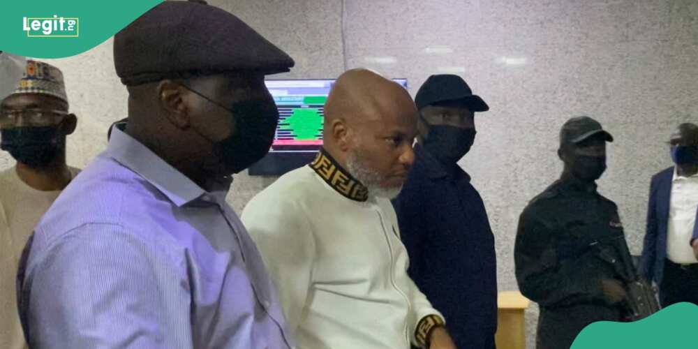 Nnamdi Kanu speaks on insecurity in southeast, reveals condition for peace/Has court freed Nnamdi Kanu/Nnamdi Kanu vowed to return peace to southeast/Nnamdi Kanu advocates for his release