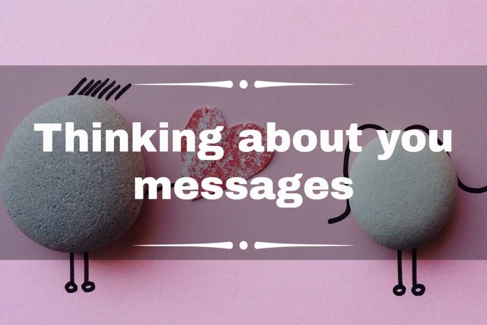 thinking about you messages