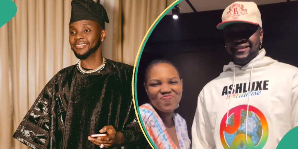 Kizz Daniel dragged over comment on wife's new deal
