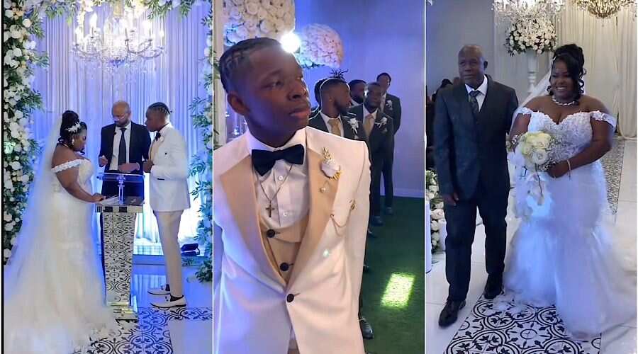 Watch video of groom crying uncontrollably on his wedding day