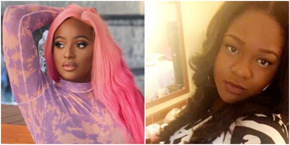 Oya arrest me: DJ Cuppy reacts as lady says she is an example of rich people who do not know how to dress