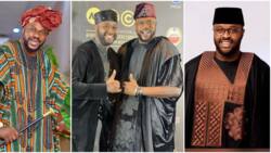 Brothers from different parents: Odunlade & Femi Adebayo sweetly mark their birthdays, share pics, videos