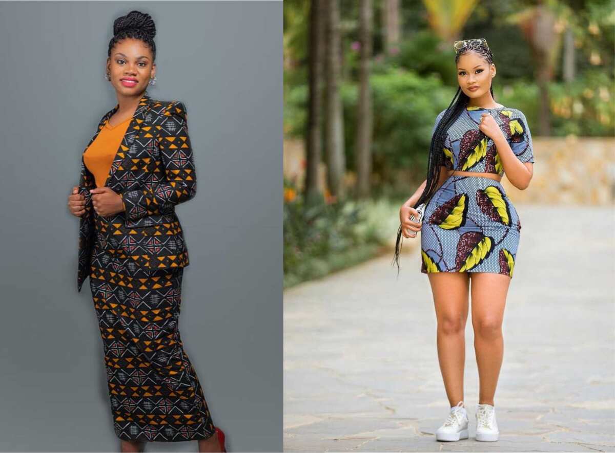 60+ latest ankara skirt and blouse styles for the trendy woman in 2022 -  