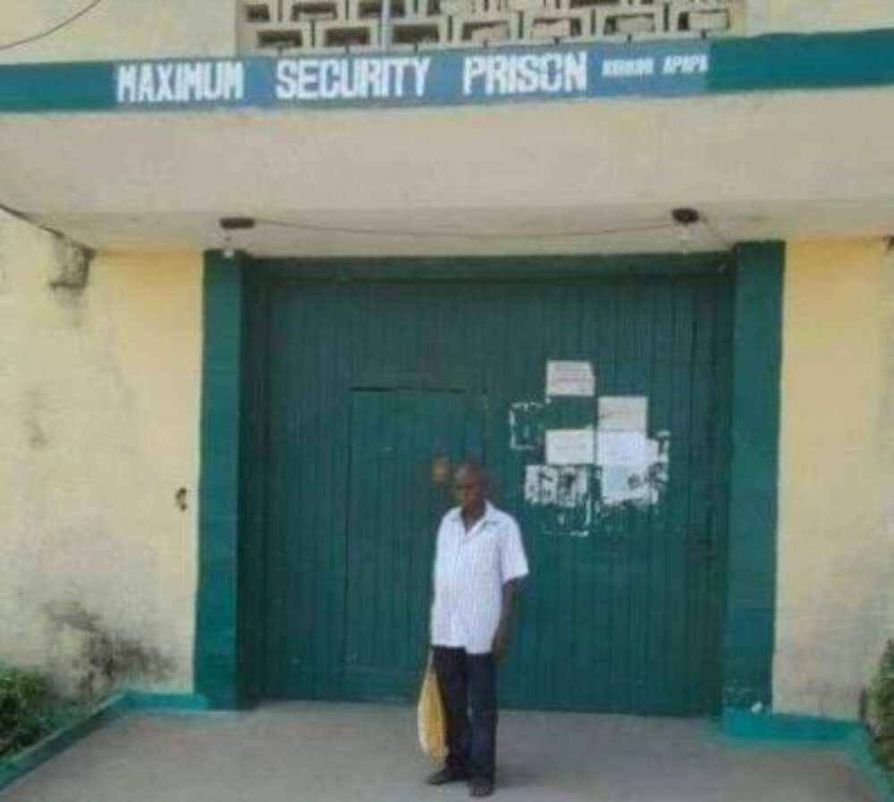 Sentenced to death: Innocent Nigerian man Olaide Olatunji steps out after 24 years in prison
