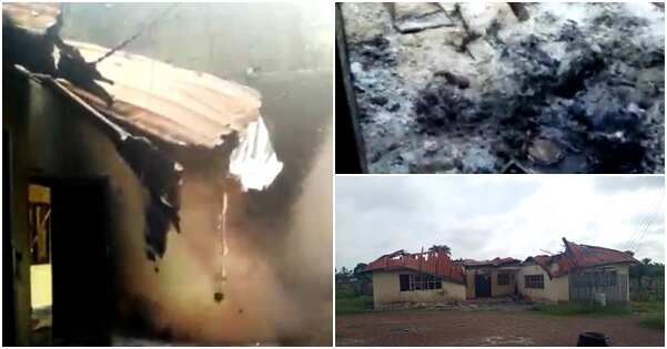 Breaking: Attackers set ablaze two INEC offices in Ebonyi