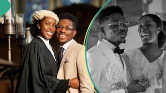 "All I see in your eyes is love": Video as Moses Bliss drops wedding song ahead of big day in Ghana