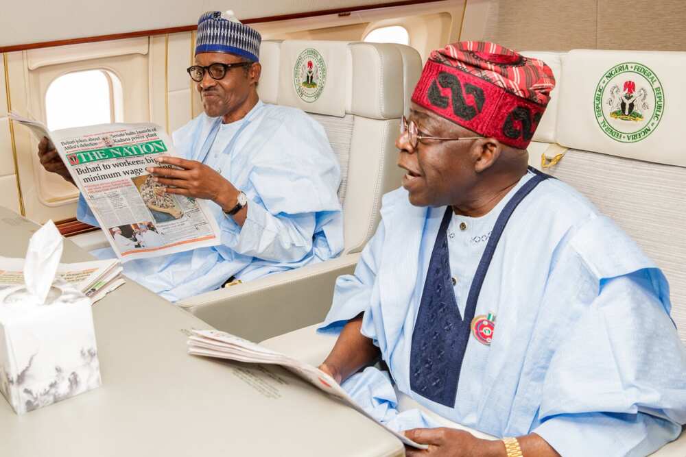 Tinubu says Buhari became Nigeria’s president at the right time