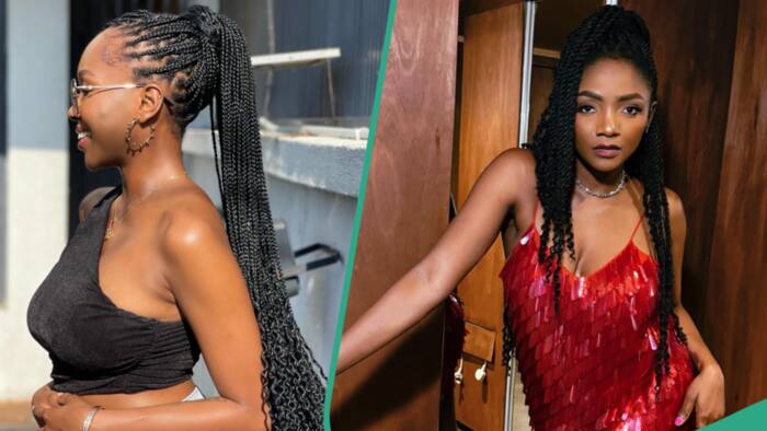 Simi, Adesua Etomi, 4 other female celebs who show elegance in braids, give style inspirations