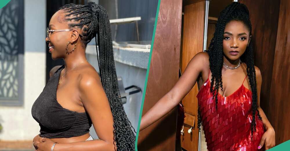 Vee and Simi slay in braids