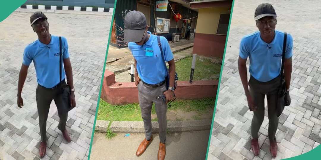 See trending photo of Nigerian man who dressed like skit maker Layiwasabi