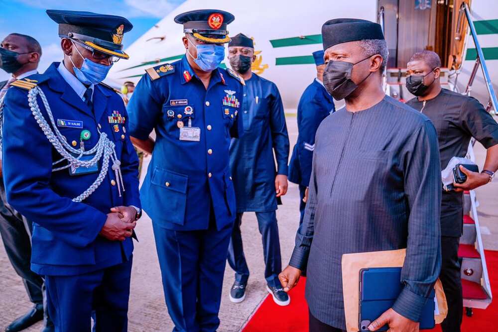 Presidency Reacts as Report Insinuates Osinbajo is Sick after Sighting Him at Hospital