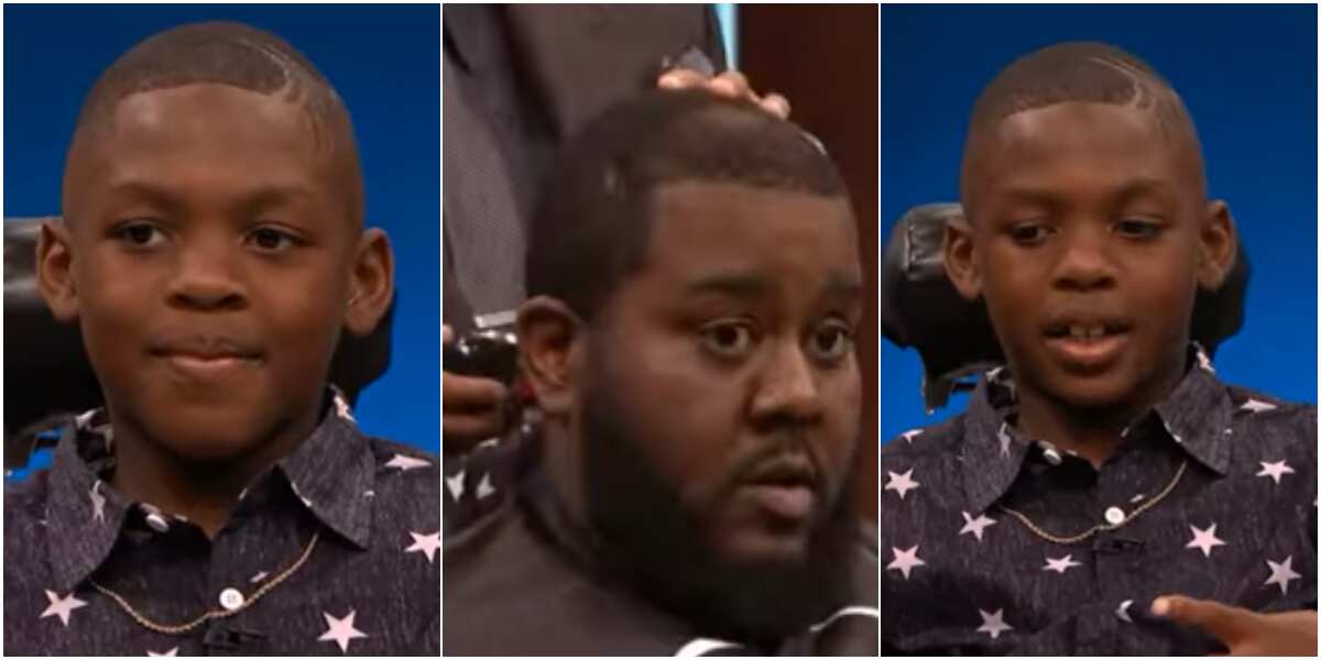 Throwback to when 8-year-old barber gave a clean haircut to grownup man on Steve Harvey's show