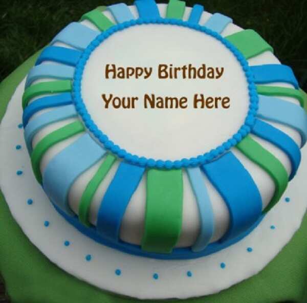 Birthday cakes for boys with name