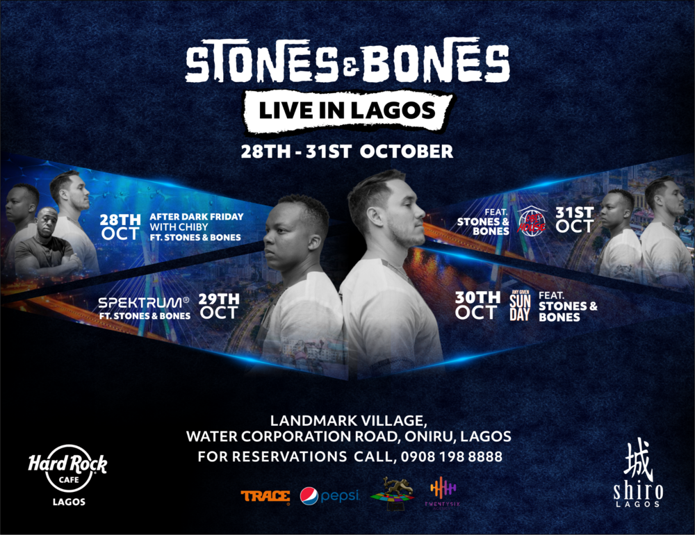 Stones & Bones: Pepsi Collaborates With Hard Rock Cafe to Bring Premium Musical Entertainment To Lagos