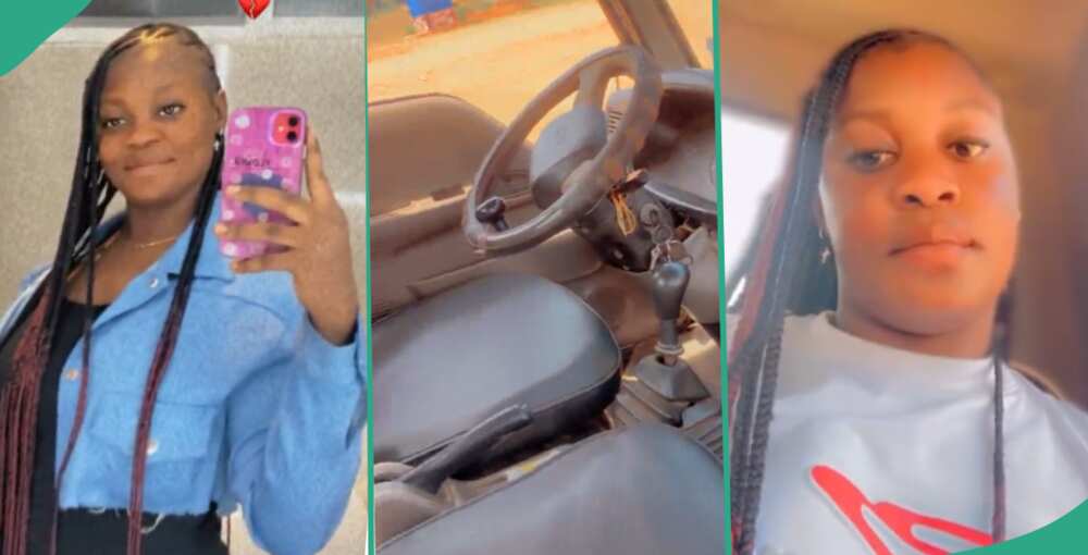 Lady heartbroken after she finally met her online boyfriend and saw the kind of vehicle he drives