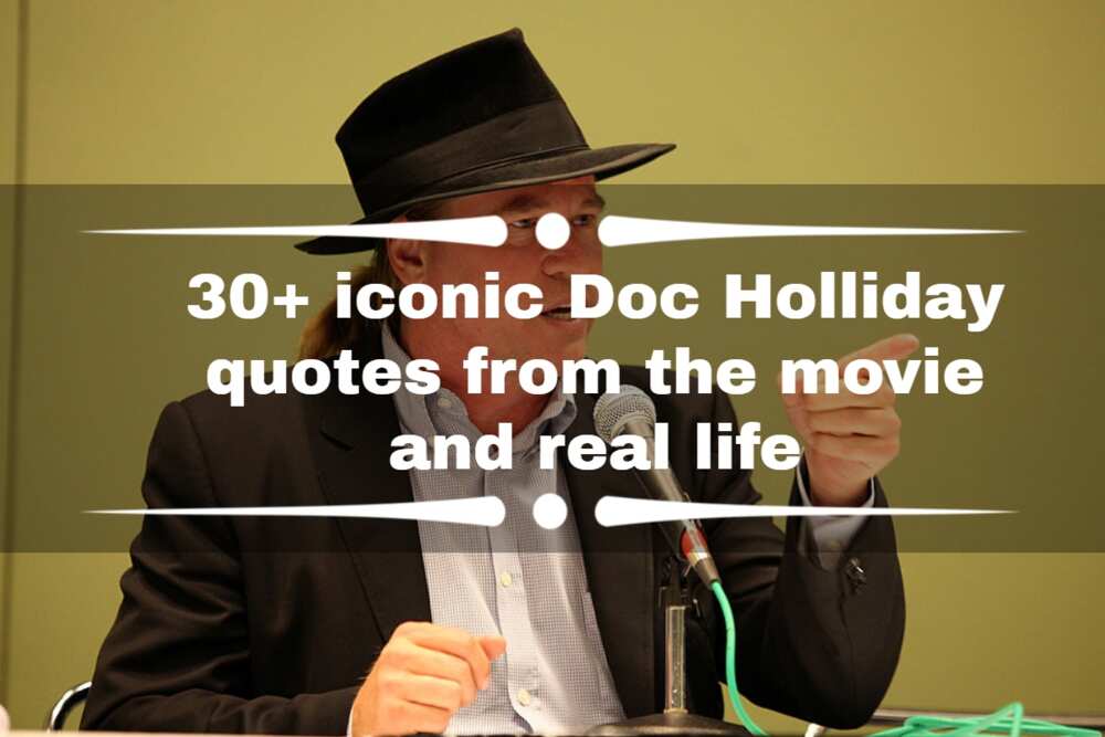Actual Doc Holliday quotes