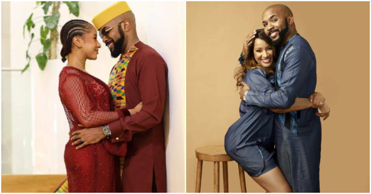 See how Adesua Etomi celebrated Banky W on Valentine's Day and got single people begging for mercy