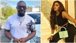 "So sweet to watch": Adorable video as Jim Iyke reveals why he made Ini Edo cry on set