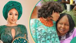 "May I never be absent for my child" : Tonto Dikeh remembers her backbone, step-mom
