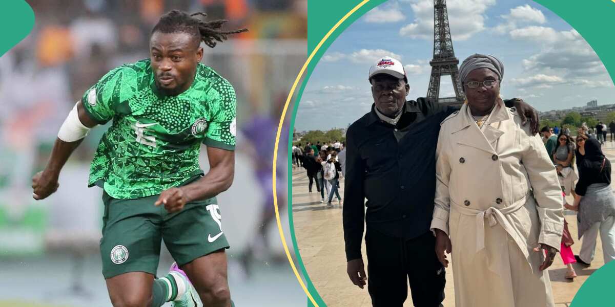 See the viral photos of Moses Simon and his parents on vacation in Paris that’s got people talking