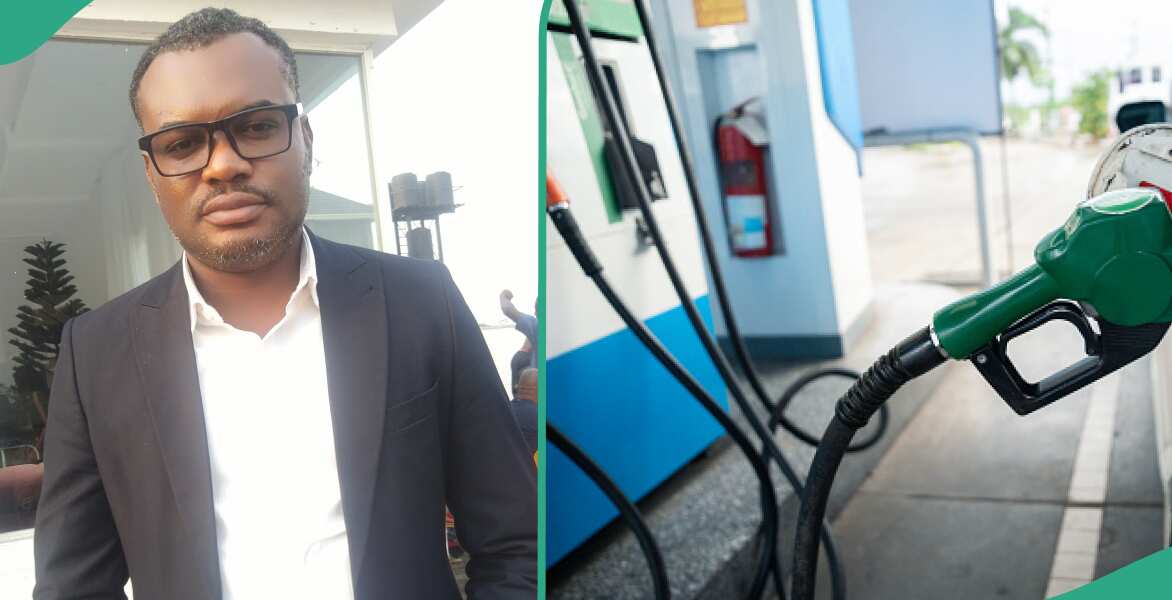 Reactions as man shares new price he bought fuel at filling station, laments online