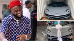Davido excited as Lamborghini Aventador that cost him N310 million is headed for Lagos, spotted in container