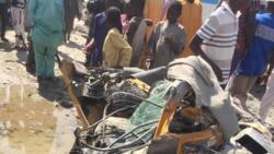 BREAKING: Train crushes truck, tricycle in northern state