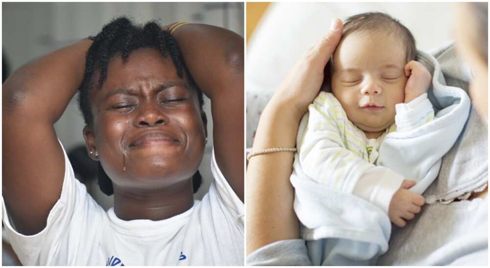 A Nigerian mum is crying for help as hospital seizes her baby.