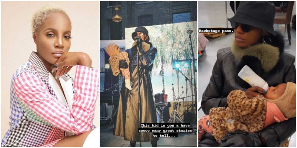 Seyi Shay and her daughter