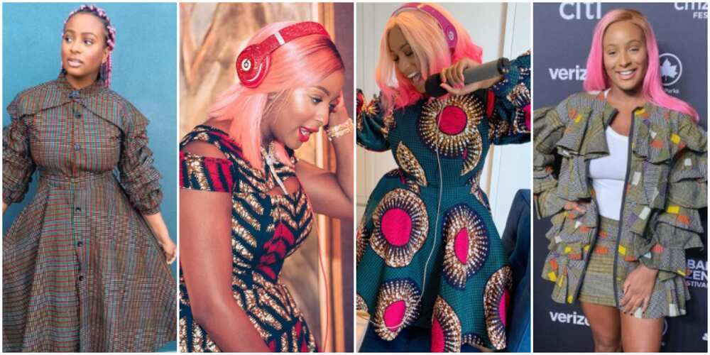 9 gorgeous photos of DJ Cuppy rocking beautiful ankara prints