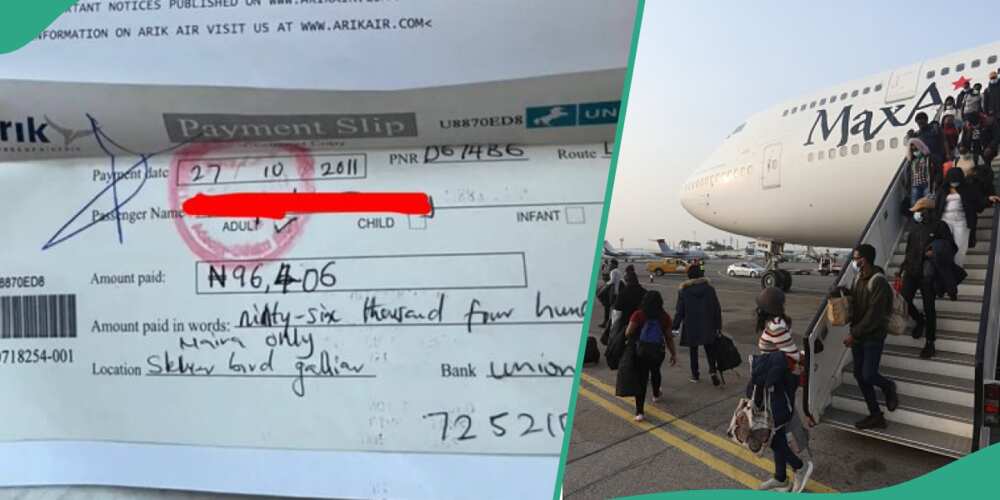 Picture of 2011 flight ticket price for Lagos to London round trip trends online