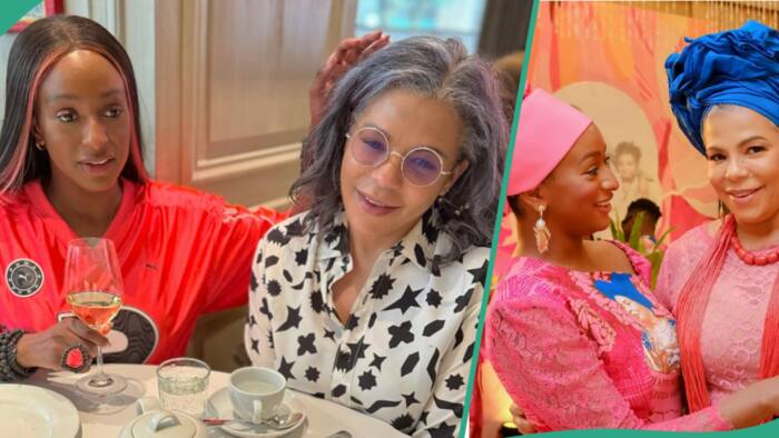 "Arguing with ur mother on who 2 pay lunch bill is a flex”: DJ Cuppy says, shares cute pics with mum