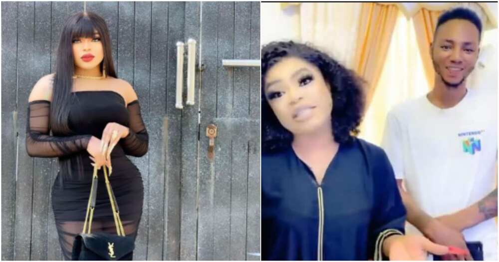 Bobrisky and fan