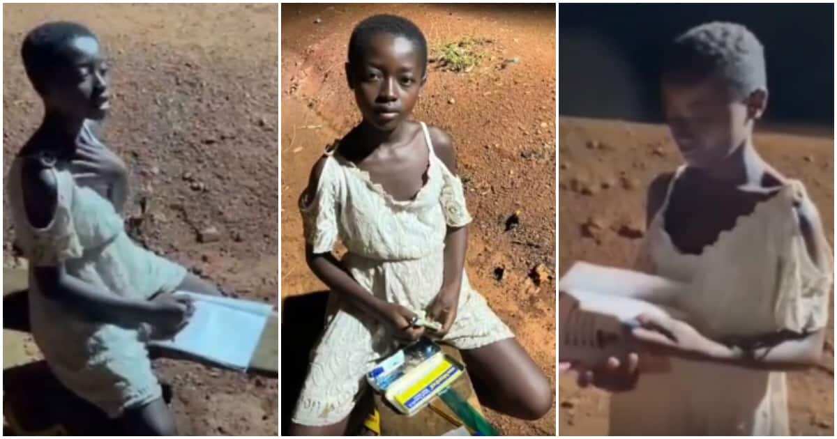 I want to become a doctor, village girl spotted learning under solar streetlight reveals in emotional video