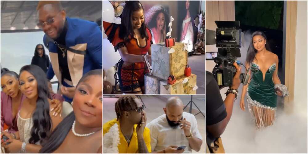 BBNaija Cross, Erica, Mercy Eke, Ike, Jeff, and Kim Oprah BBNaija Cross, Erica, Mercy Eke, Ike, Jeff, and Kim Oprah
