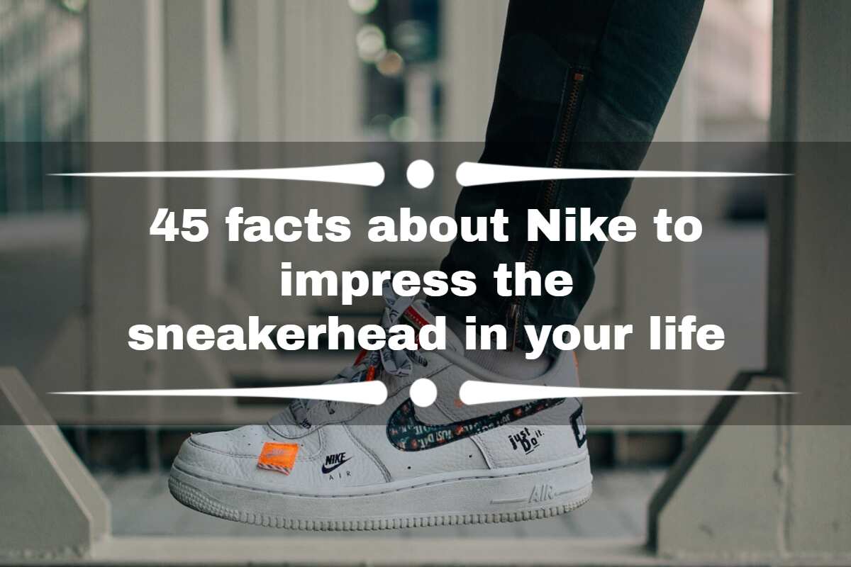 nike air force 1 facts